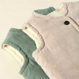 Autumn and winter children's vest boys girls quilted fashion baby outerwear vests P4806 211203