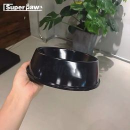 Fashion Food Grade Plastic Pet Bowl Feeding Water Fountain Puppy Food Feeder Pets Cat Dogs Bowls Pet Supplies Dropshipping ZLD11 Y200922