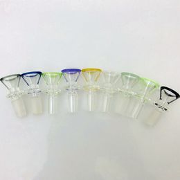 In Stock Smoking Accessories Heady Glass Bowls 14mm Male Joint Quartz Bowl OD 27 mm Height 54mm Tobacco Tools For Water Pipes Wholesale XL SA13