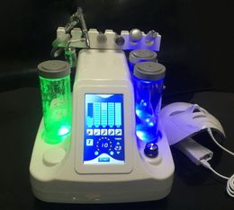 7 Colours LED Face Mask Hydra Dermabrasion Oxygen Jet Peel BIO Ultrasound RF Cold Hammer 7 IN 1 Skin Rejuvenation Machine