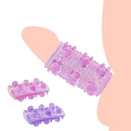 Massage Elastic Penis Ring Cock Ring Delay Ejaculation Sex Toys for Men Prostate Massage Adult Products Penis Erection Enlargement