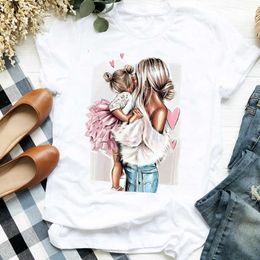 Women Shirt 90s Trend Aesthetic Fashion Clothes Girl Mom Mother Fashion Ladies Graphic Printed Tee Top Tshirt Female T-shirt X0527
