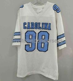 Stitched UNC North Tar Heels Lawrence Taylor Throwback Jersey Custom any name number