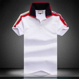 2001 New Mens Stylist Polo Shirts Luxury Italy Mens Designer Clothes Short Sleeve Fashion Mens Summer T Shirt Asian Size M-3XL KK55