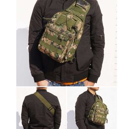 Homens sacos ao ar livre militar acampamento saco tático mochila ombro camping caminhada saco camuflagem caça mochila equipamento de campismo