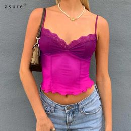 Going Out Crop Tops Y2k Chest Breast Binder Sexy Lace Bralette Female Sports Cami Bra Gothic Aesthetic Clothes Grunge HT7032V0I 210712