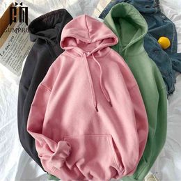 Men Harajuku Hoodies Sweatshirts Oversized Women Streetwear Black Hoodie Male Hiphop Winter Basic Pullover 210813