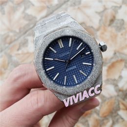 Classic Men Automatic Mechanical Self Wind Sport Watch Stainless Steel Luminous Calendar Watches Silver Blue Limited Sapphire