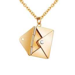 Pendant Necklaces Fashion Love Letter Necklace For Lover Ins Design Women In Casual