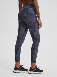 L-121 Sport Yoga Leggings kvinnor sexiga Blommönster Hip Push Up Ankellånga byxor kvinnor Elastisk Hög midja Snabbtork Skinny Löparbyxor