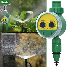 KESLA Garden Water Timer Automatic Electronic Watering Controller Home Irrigation Timer System Digital Sprinkler Timer Greenhous 210622