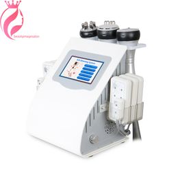 6 in 1 Professional Slimming RF Radio Frequency Vacuum Ultrasonic Cavitation 650nm Laser Machine for Weight Loss