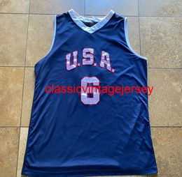 Lebron James Dream Team Basketball Jersey Embroidery Custom Any Name Number XS-5XL 6XL