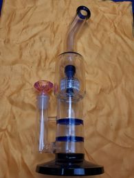 percolator bongs oil rigs two honeycomb diffuser matrix pers glass water bong