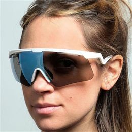 Alba Óptica Polarizada Ciclismo Eyewear Homens Mulheres Esportes Óculos de Estrada MTB Bicicleta Bicicleta Óculos Óculos De Sol Gafas Ciclismo 220301