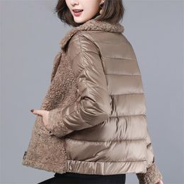 Jackets Winter Jacket Coats Korean Style Woman Plus Size Puffer Long Clothes Female Clothing Coat Down Parka Women's Hooded 210913