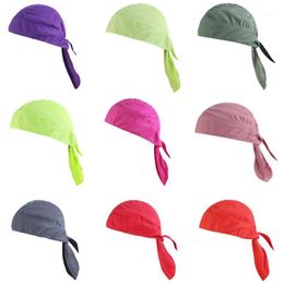 Summer Men's Woman's Quick Dry Cycling Cap Head Scarf Running Outdoor Riding Bandana Headscarf Ciclismo Pirate Hat Hood Headband Caps & Mask