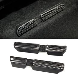 For Audi Q3 8U F3 2013-2021 Car Under Seat Air Outlet Cover Net Rear Back Air Flow Vent Grille Protection Anti-Dust Cover Caps