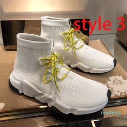 2021LASTIC SOCKS BOOTS Spring Autumn Classic Sexy Gym Casual Women Shoes Moda Plataforma Men Sports Boot Lady Lace Up