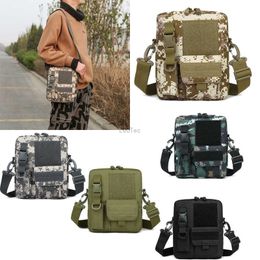 Portable Military Tactical Shoulder Bag Waterproof Outdoor Oxford Crossbody Bags Camping Army Mochila Hunting Molle Pack Q0721