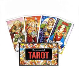 The Essential Tarot Cards And PDF Guidance Divination Deck Entertainment Parties Board Game Supports Wholesale 78 PCS/Box
