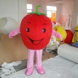 Performance Two styles tomato Mascot Costume Halloween Christmas Fancy Party Cartoon Character Outfit Suit Adult Women Men Dress Carnival Unisex Adults