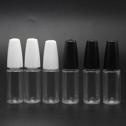 10ML 15ML 20ml 30ml PET Clear Needle Bottle with Long Thin Tip Dropper For oil Accessories E Liquid