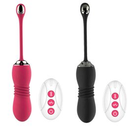 NXY Eggs 9 Speeds Telescopic Vibrating Egg Wireless Remote Control Vibrators Vaginal Ball Jump G Spot Simulator Sex Toys For Women 1124