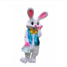 Factory Direct Adult Easter Bunny Mascot Costume Rabbit Adult Fancy Dress Halloween Mascot Costume