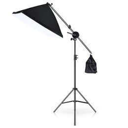 Photo Studio Kit Light Stand Cross Arm With Weight Bag Photo Studio Accessories Extension Rod 53 -133CM Or 75-135CM Optional