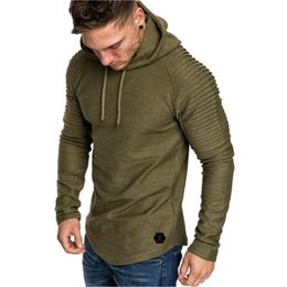 Mens Hip Hop M-3XL Hoodie Autumn Fashion Trend Mans Casual Solid Color Pullover Tops Designer O-Neck Hooded Sweatshirts