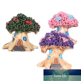 Micro Landscape Fairy Garden Miniatures Resin Ornaments Decorative Crafts Tree House Top Fashion Figurine Factory price expert design Quality Latest Style