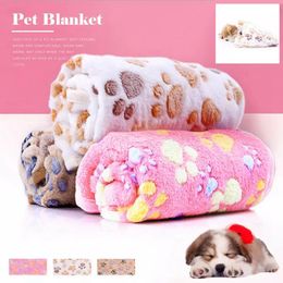 Pet Cat Paw Claw Dog Towel Rug Mat dogs Bed Winter Warm Cats Blankets puppy Towels Blanket Sleeping Cover cushion WLL403