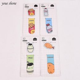 Bookmark YOUE SHONE 1Pcs Cute Cartoon Magnetic Paper Bookmarks For Books School Office