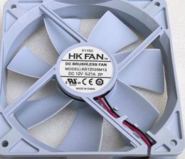 12025 12CM AS12025M12 fan power supply 2-wire 12V 0.21A 2-wire XH2.5 2P 1500 rpm