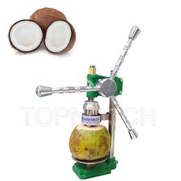 Manual Coconut Opening Tool Green Coconuts Driller Punching Machine Drilling Tools