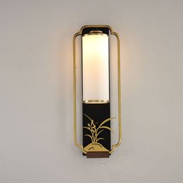 New Chinese Style Wall Lamp Living Room TV Background Walls Decoration Lamps Corridor Staircase Bedroom Bedside Lights Modern