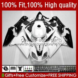 OEM White black new Body Injection For Aprilia RSV RS 125 R RR 125RR RS4 RS125 12 13 14 15 16 38No.93 RSV125 RSV-125 RS-125 2012 2013 2014 2015 2016 RSV125RR 12-16 Fairing Kit