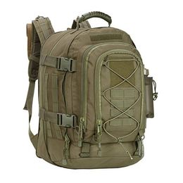 Outdoor Bags 55L Capacity Men Army Military Tactical Large Backpack Waterproof Sport Hiking Camping Travel 3D Rucksack For