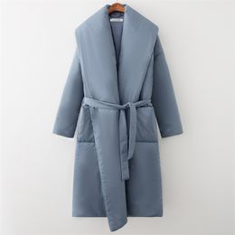 Women Winter Jacket coat Stylish Thick Warm fluff Long Parka Female water proof outerware coat 210916
