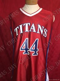 Cheap custom Vintage 1990s #44 TITANS Russell College High School Stitched Customize any name number MEN WOMEN YOUTH JERSEY XS-5XL