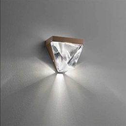 Modern Led Crystal Wall Sconce Lights Fixture for Living Room Bedroom Hallway Home Lighting Decoration Lamps Luminaire Stairs 210724