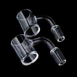 Smoking Accessories HORNET 14mm quartz carb cap banger Hookah Transparent Glass Fittings Male Right Angle 90° Pipes Splitter Glass Connector bongs