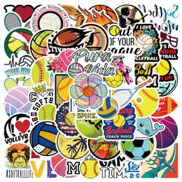 50 PCS Mixed Graffiti skateboard Stickers Sports Baseball basketball Tennis For Car Laptop Fridge Helmet Pad Bicycle Bike Motorcycle PS4 book Guitar Pvc Decal