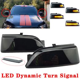 For Ford Everest 2015-2019 Ranger T6 Raptor Wildtrak LED Dynamic Turn Signal Side Mirror Sequential Blinker Indicator Light