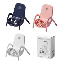 Household Sundries Mobile phone stents small fan creative desktop students classroom dormitory smalls fans LLB9975