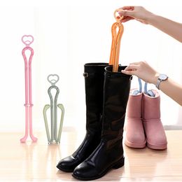 51cm Length Women Boot Rack Plastics High Top Boot Shaper Stretcher Shoes Hanger shoe holder