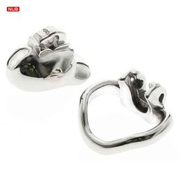 NXY cockrings HT V3 COCK CAGE MICRO small Chastity Device THE NUB STEEL VERSION Cage BDSM toys 1123
