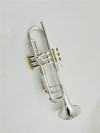 High Quality YTR-8335GS Bb Trumpet Siver Plated Professional Brass Instrument With Case Accessories