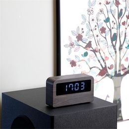 Other Clocks & Accessories LED Alarm Clock With Night Light Watch Table Digital USB/ Powered Electronic Desktop Home Office Decor